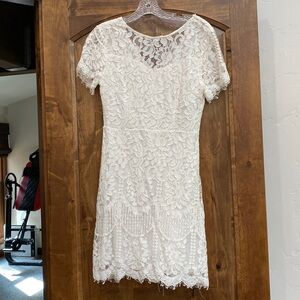 White Lace Dress